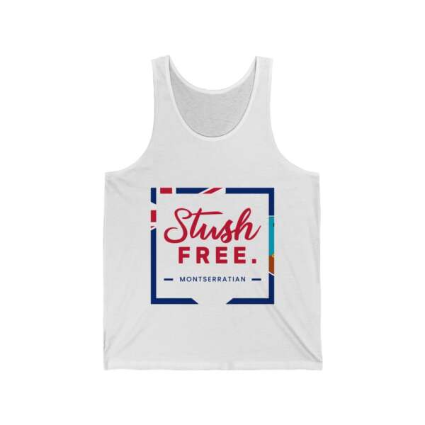 Stush Free Montserrat Unisex Jersey Tank - Image 2