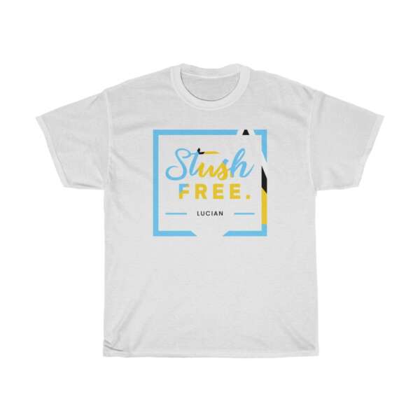 Stush Free St. Lucia Unisex Jersey Short Sleeve Tee - Image 2