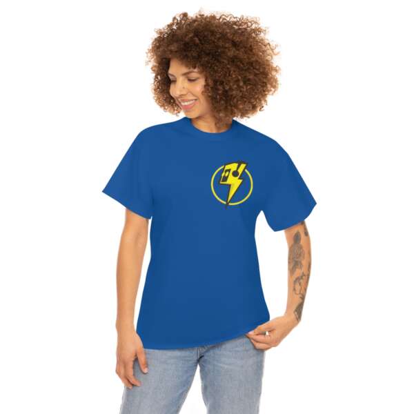 Strikah Yellow Lightning Unisex Jersey Short Sleeve Tee - Image 18