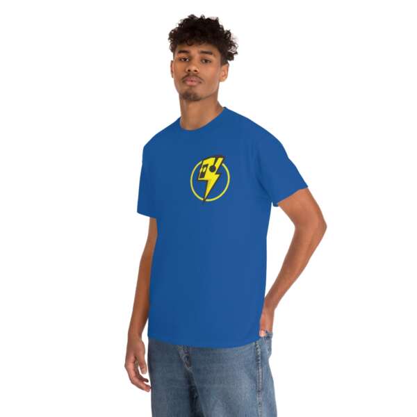 Strikah Yellow Lightning Unisex Jersey Short Sleeve Tee - Image 21