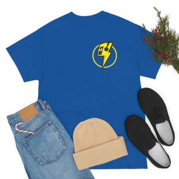 Strikah Yellow Lightning Unisex Jersey Short Sleeve Tee - Image 23