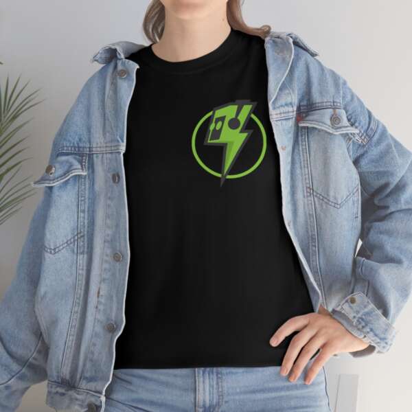 Strikah Green Lightning Unisex Jersey Short Sleeve Tee - Image 6