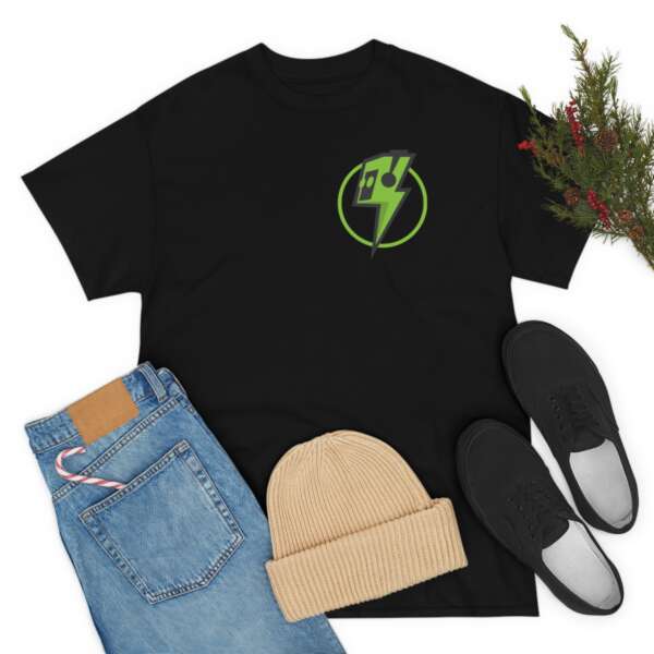 Strikah Green Lightning Unisex Jersey Short Sleeve Tee - Image 7