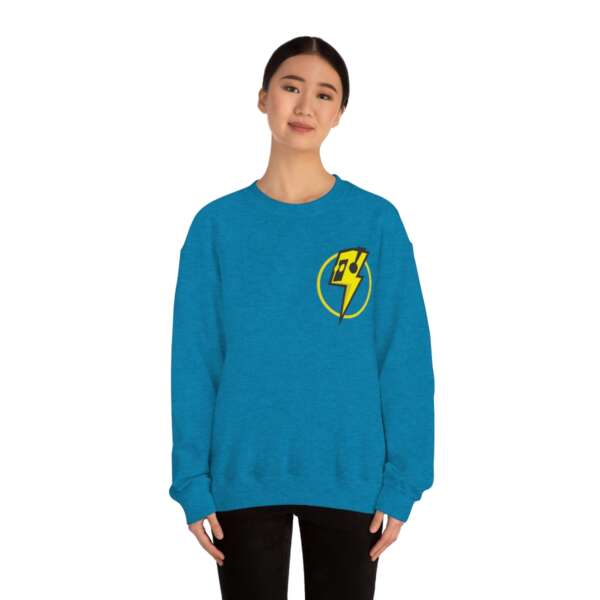 Strikah Yellow Lightning Unisex Sweatshirt - Image 26