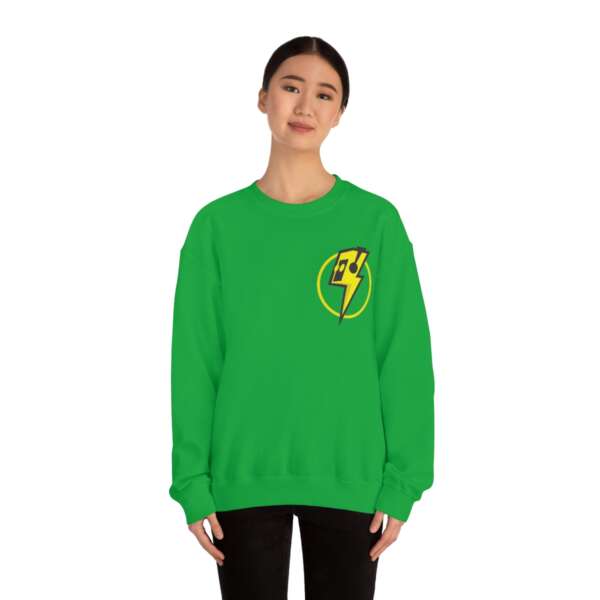 Strikah Yellow Lightning Unisex Sweatshirt - Image 18