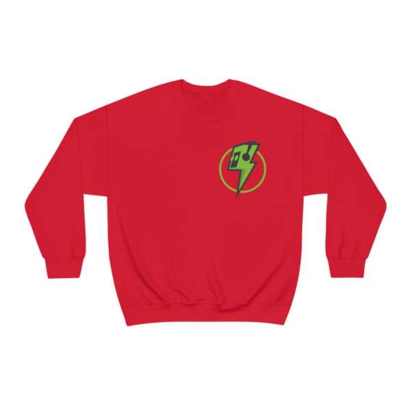 Strikah Green Lightning Unisex Sweatshirt - Image 16