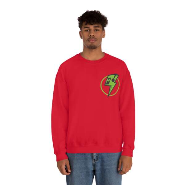 Strikah Green Lightning Unisex Sweatshirt - Image 18