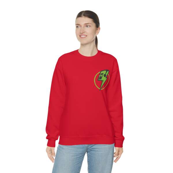 Strikah Green Lightning Unisex Sweatshirt - Image 20