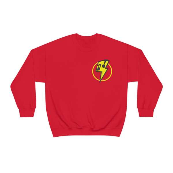 Strikah Yellow Lightning Unisex Sweatshirt - Image 33