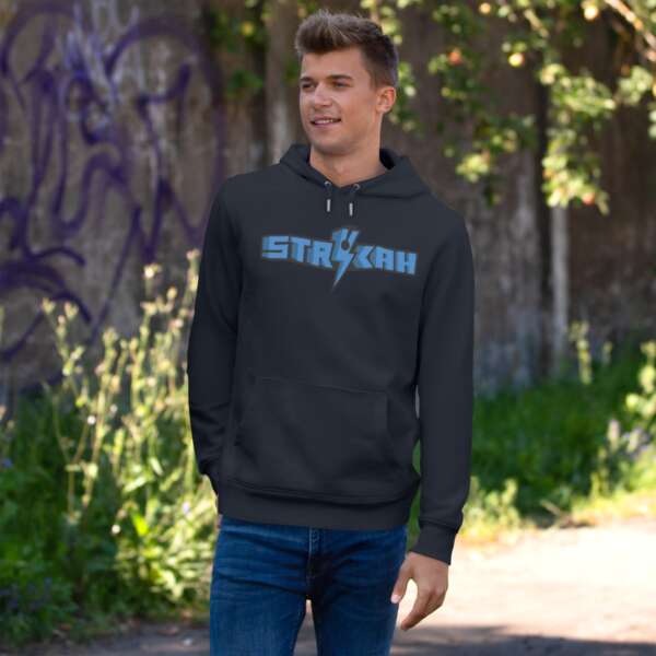 Strikah Blue Hooded Sweatshirt - Image 10