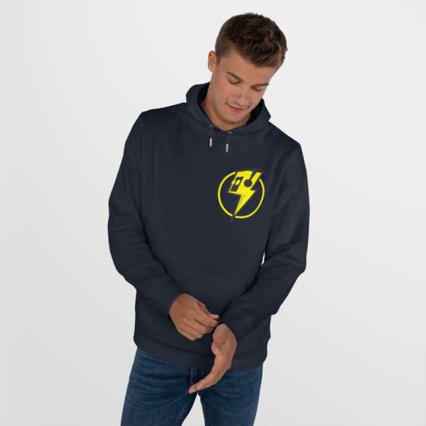 Strikah Yellow Lightning Hooded Sweatshirt - Image 8