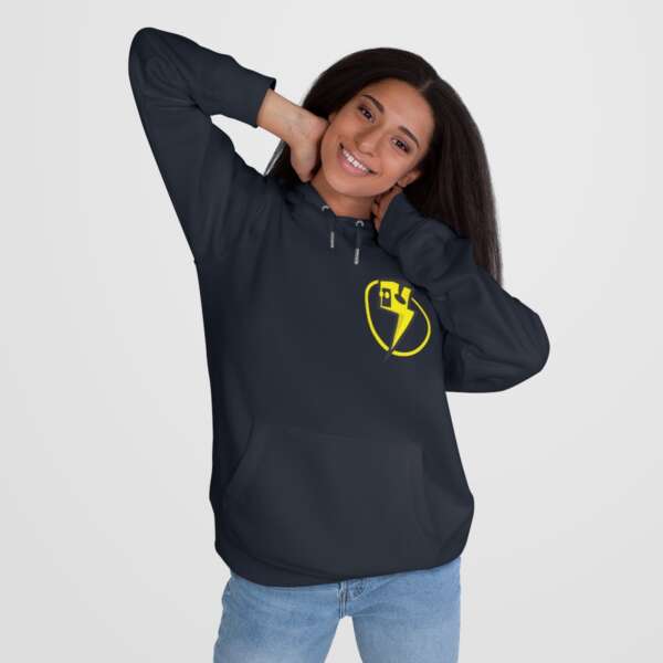 Strikah Yellow Lightning Hooded Sweatshirt - Image 9