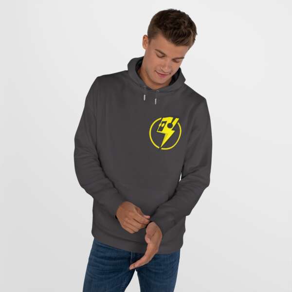 Strikah Yellow Lightning Hooded Sweatshirt - Image 13