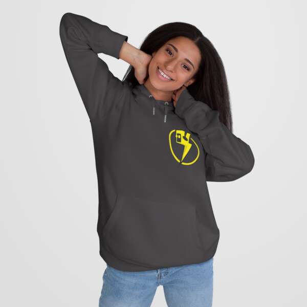 Strikah Yellow Lightning Hooded Sweatshirt - Image 14