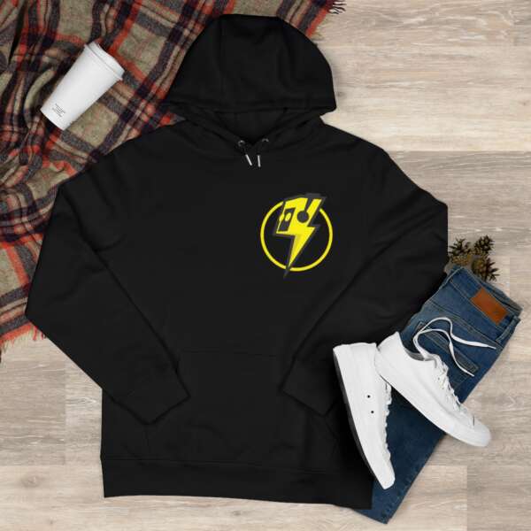 Strikah Yellow Lightning Hooded Sweatshirt - Image 2