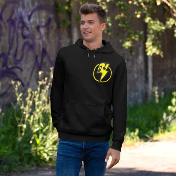 Strikah Yellow Lightning Hooded Sweatshirt - Image 5